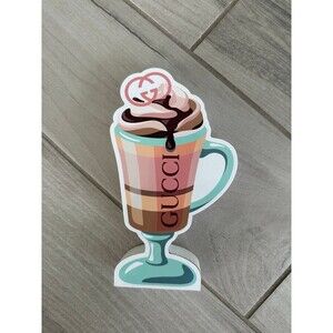 Gucci wooden icecream decoration